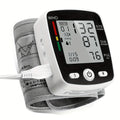Wrist Blood Pressure Monitor Rechargeable - Digital BP Monitor with Large LCD, Voice Broadcast, 2¡Á99 Memory & USB Charging, Portable Wrist Cuff for Home & Travel, Optional Bundle with Pulse Oximeter