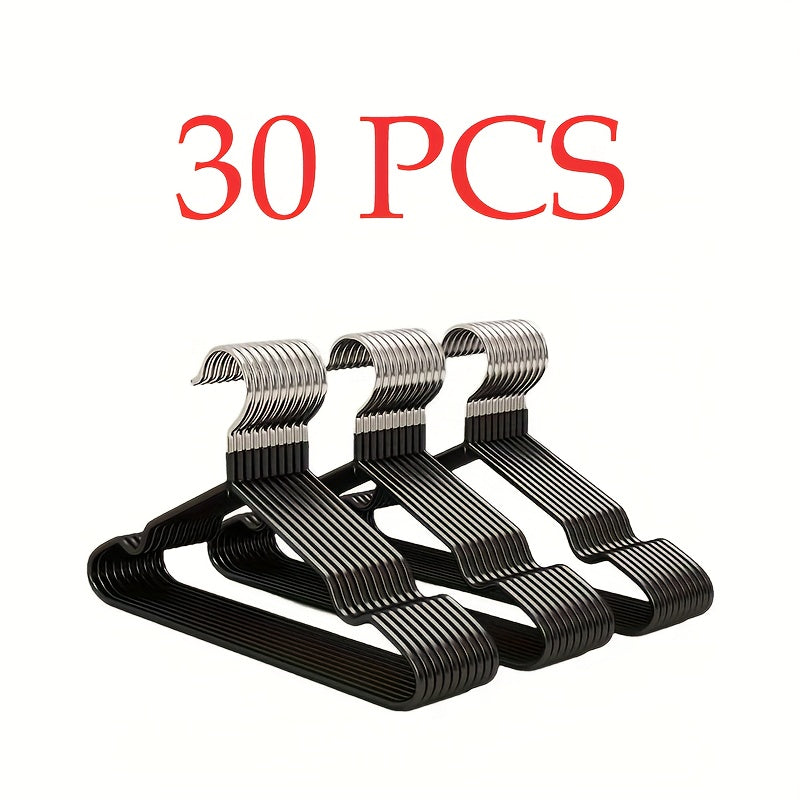 High Manganese Steel Non-Slip Clothes Hangers Thickened Heavy Duty Coat Suit Hangers Space Saving Closet Organizer