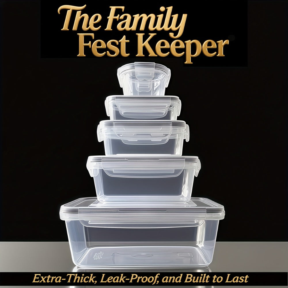 Airtight Plastic Food Storage Containers with Easy-Snap Lids 40pcs or 10pcs Set Pantry Kitchen Organization Meal Prep Containers with Labels and Markers BPA-Free Transparent and Pink