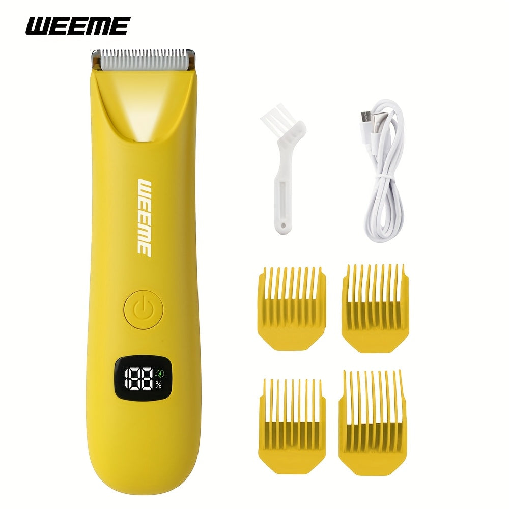 Body Hair Trimmer for Men & Women ¨C Professional Electric Bikini Trimmer, Multi-Functional Hair Removal Device for Shaving & Grooming, Christmas Gift Set