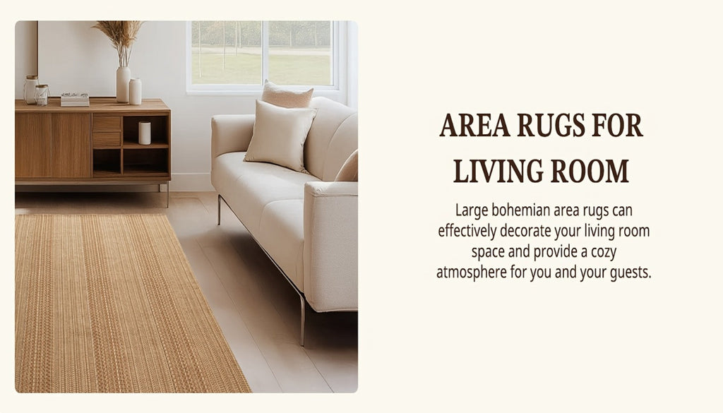 Washable Area Rug Non-Slip Rubber Backed Braided Woven Cotton Kitchen Mat Indoor Entryway Living Room Bedroom Floor Rug Multi-Size