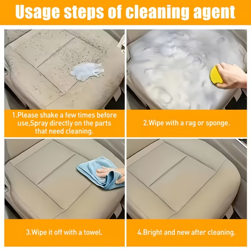 Multi-Purpose Foam Cleaner Spray ¨C Fast-Acting Cleaning Mousse for Kitchen Degreasing, Stove, Bathroom, Floor, Car Interior & More, All-Surface Foam Formula