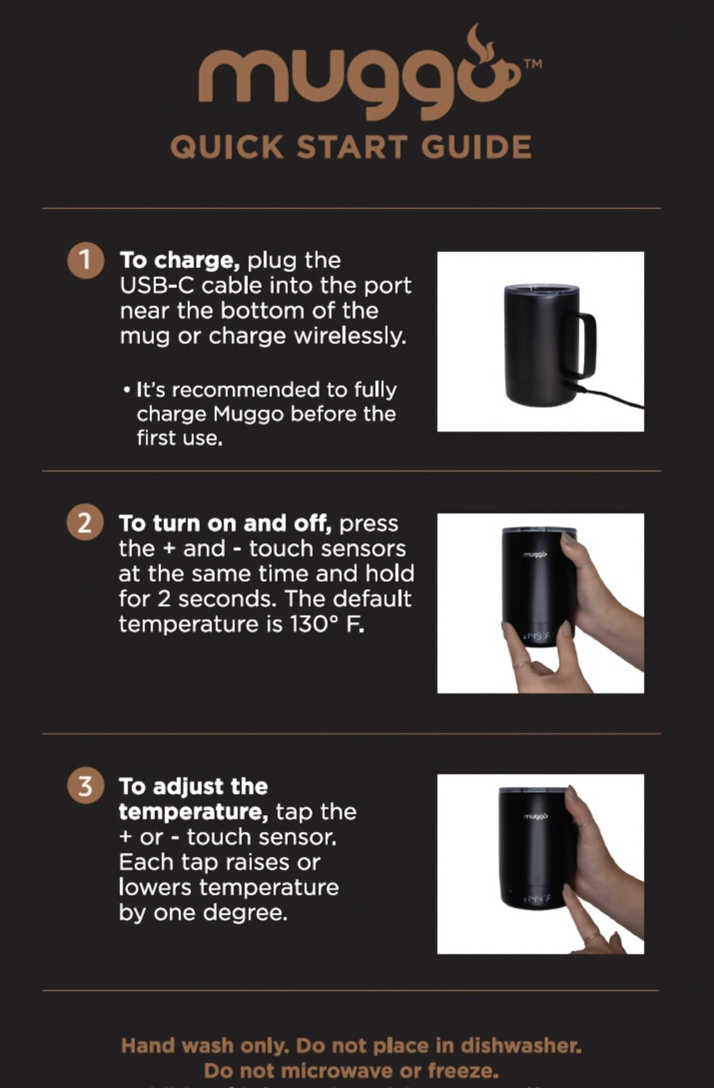 Self-Heating Coffee Mug with Temperature Control ¨C USB-C Rechargeable Smart Beverage Warmer Keep