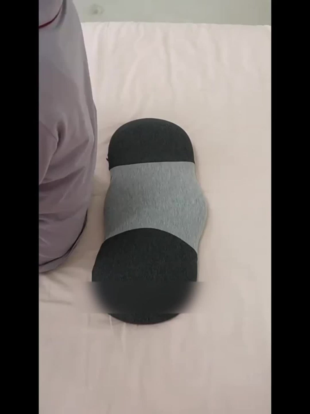 Lumbar Support Pillow Large Size Ergonomic Lower Back Cushion Cooling Breathable Pillowcase Soft Supportive Waist Pillow Bed Sofa Floor