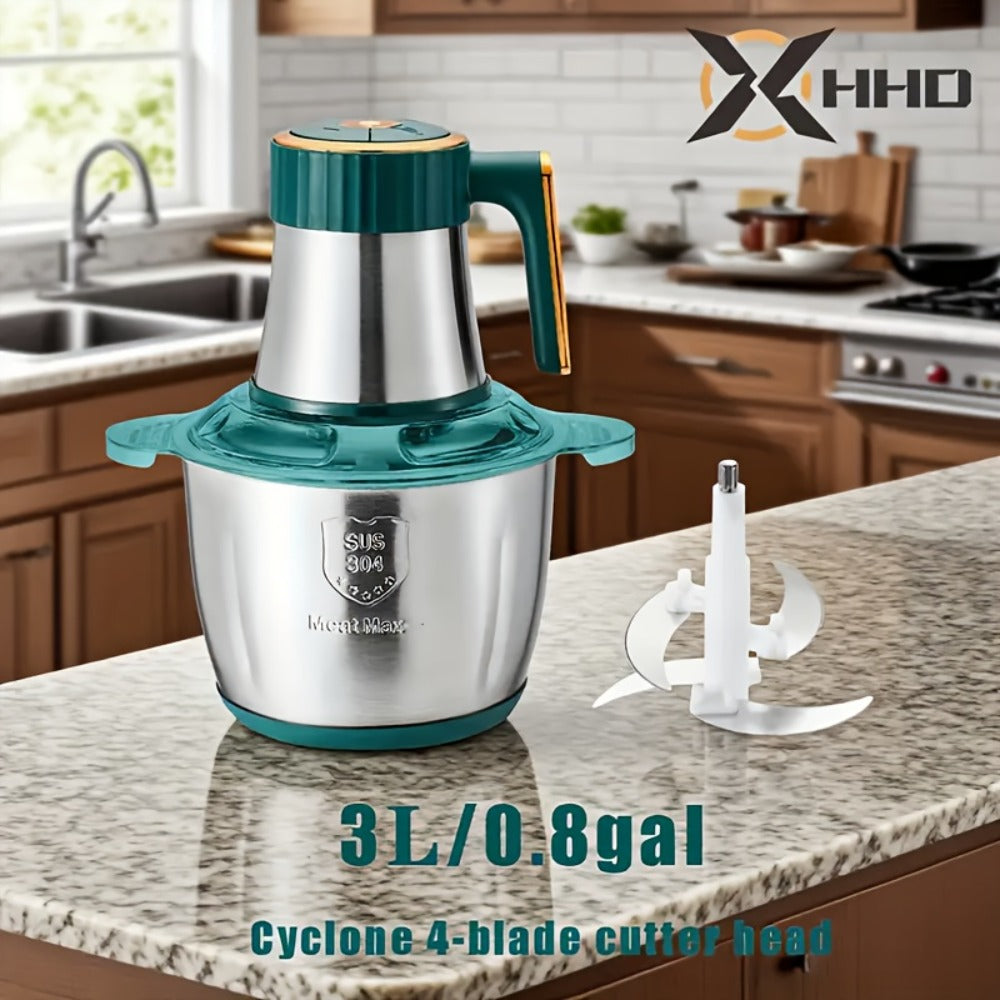 Electric Meat Grinder 5L 5-Speed ¨C Large Capacity Stainless Steel Food Processor, Blender & Filling Machine for Meat, Garlic, Chili & More