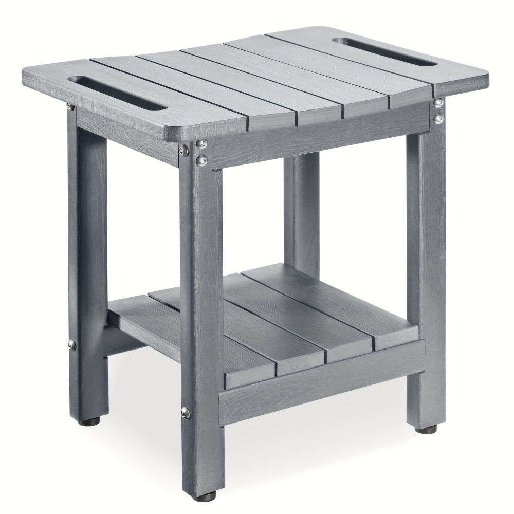 Shower Stool Bathroom Bench Non-Slip Waterproof Bath Seat for Elderly Seniors Disabled Adults Inside Shower Tub Lightweight Sturdy Bathroom Chair