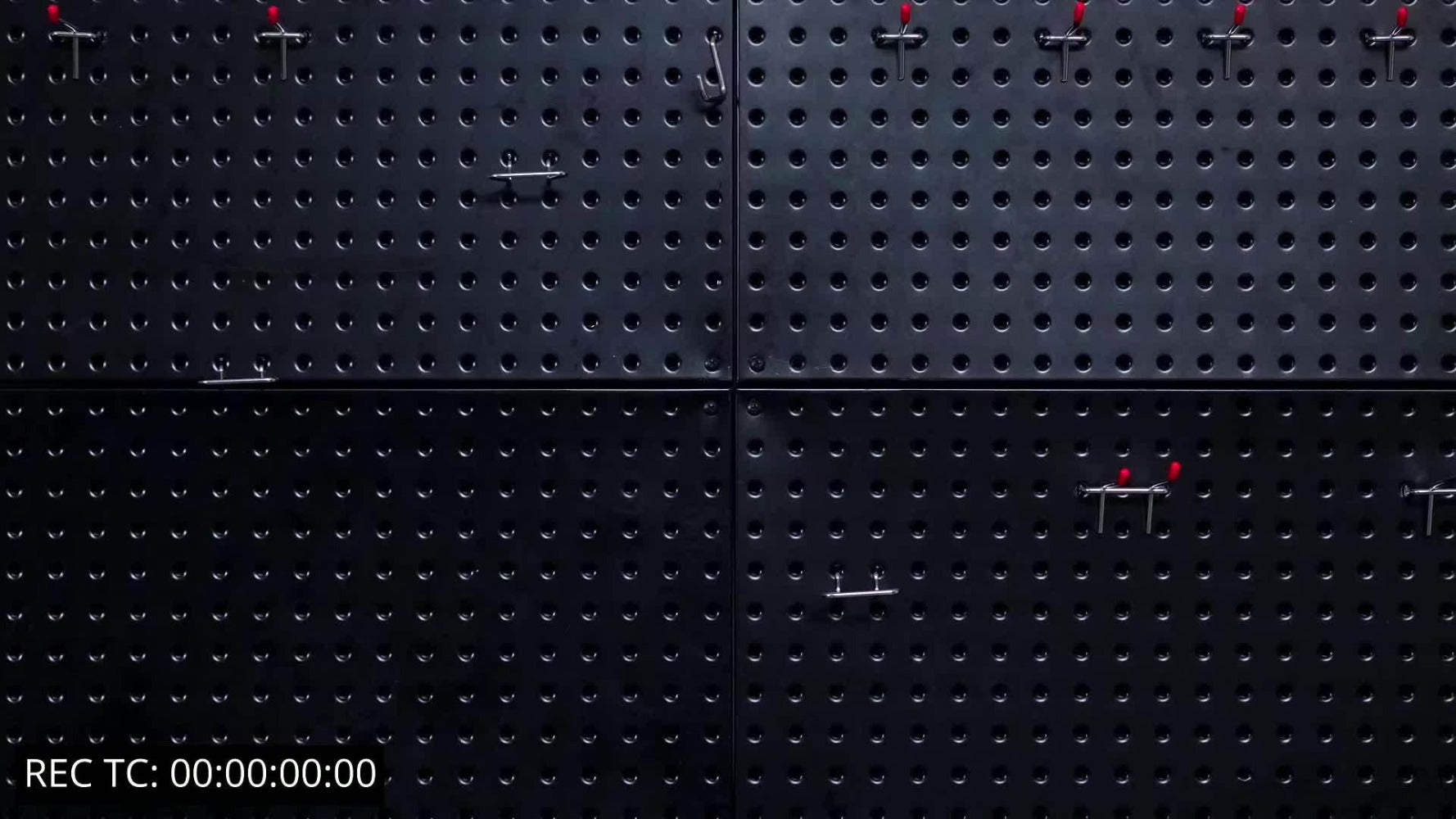 Pegboard Wall Organizer with Metal Hooks - Heavy Duty Garage Tool Storage Board for Workshop Warehouse Wall Mount - Space Saving Tool Rack System for Garage Organization