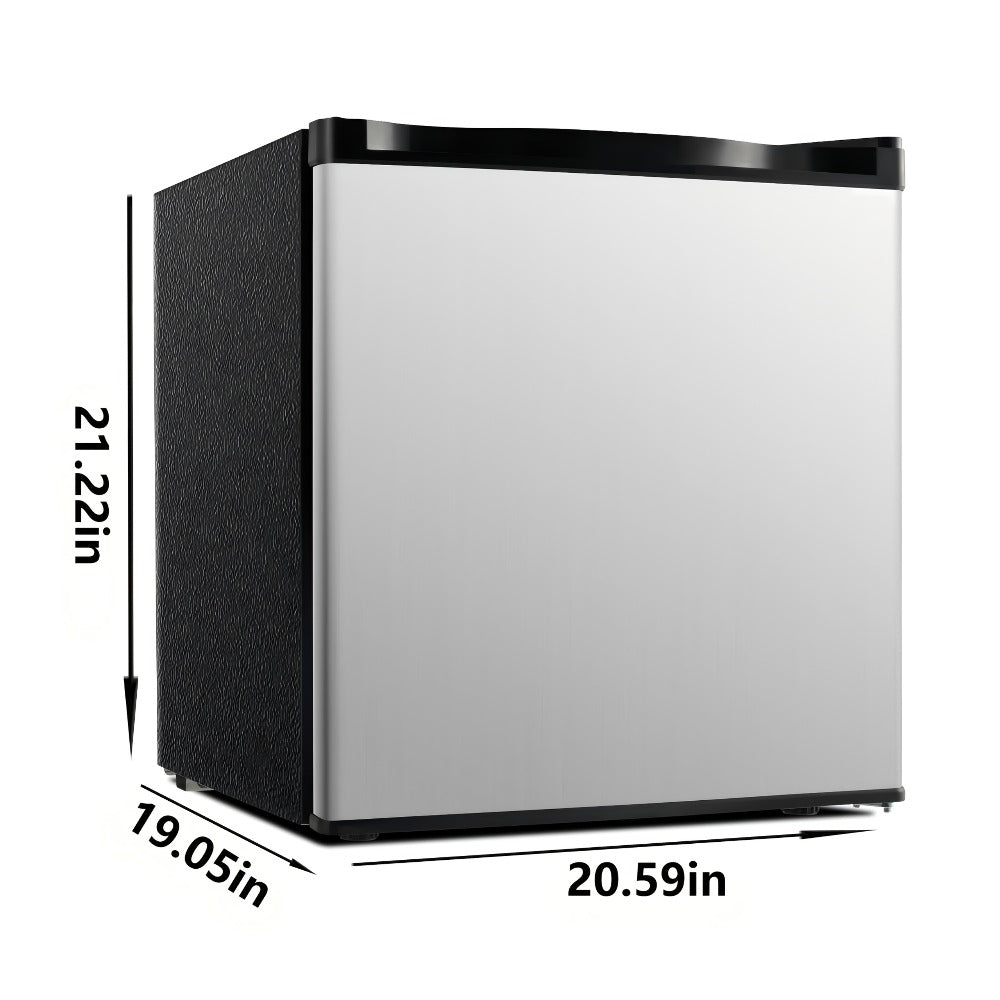 Mini Fridge with Freezer 1.7/3.5 Cu.Ft - Compact Refrigerator with Adjustable Thermostat, Energy Saving, Quiet 38dB, Perfect for Dorm, Bedroom, Apartment, Office & Home Use