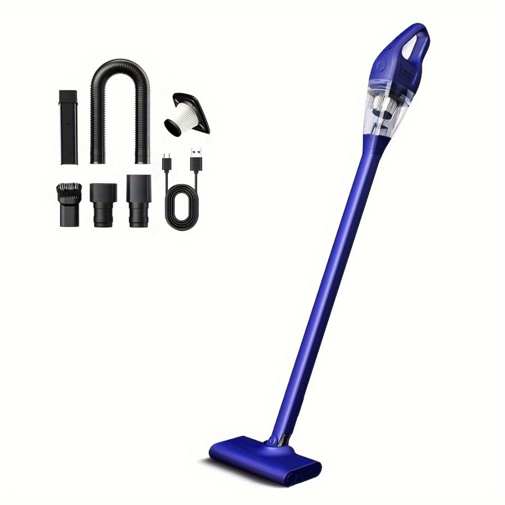 High Power Cordless Vacuum Cleaner for Carpet, Pet Hair & Hard Floors - Wireless Lightweight Household Vacuum with Strong Suction for Home, Car, RV & Kitchen, Ultra-Light Deep Cleaning, Multiple Colors