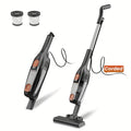 Cordless Stick Vacuum 30KPa 600W Motor 68oz Bagless Upright Lightweight Vacuum Cleaner for House Car Hard Floor Carpet Pet Hair Multi-Color
