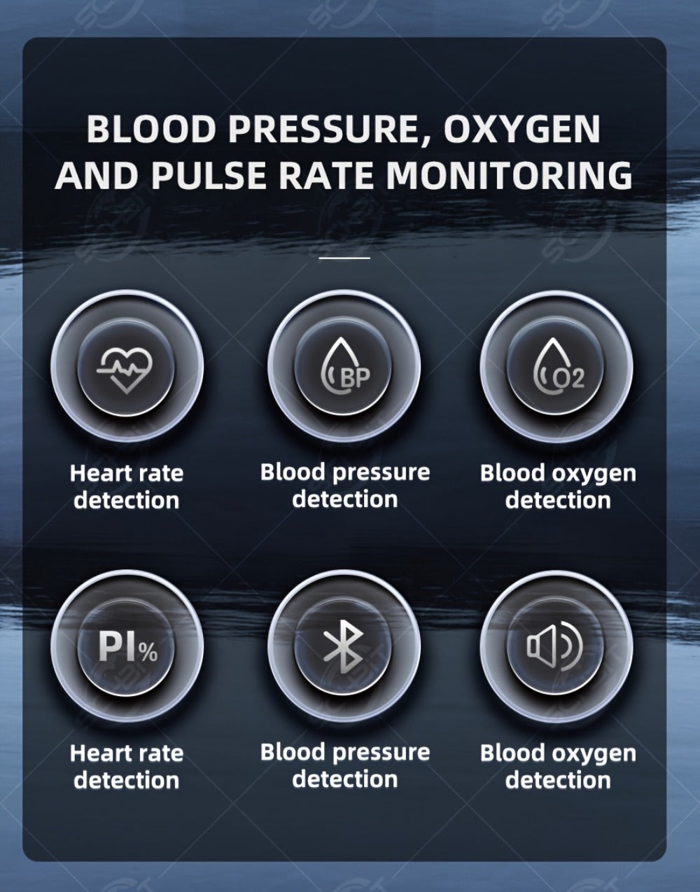 Fingertip Pulse Oximeter 2-in-1 with Blood Pressure Monitor | Real-Time Heart Rate & SpO2 Tracking via Bluetooth App | Compact Digital Oxygen Meter with Perfusion Index | BM1000B Sporting & Aviation Use