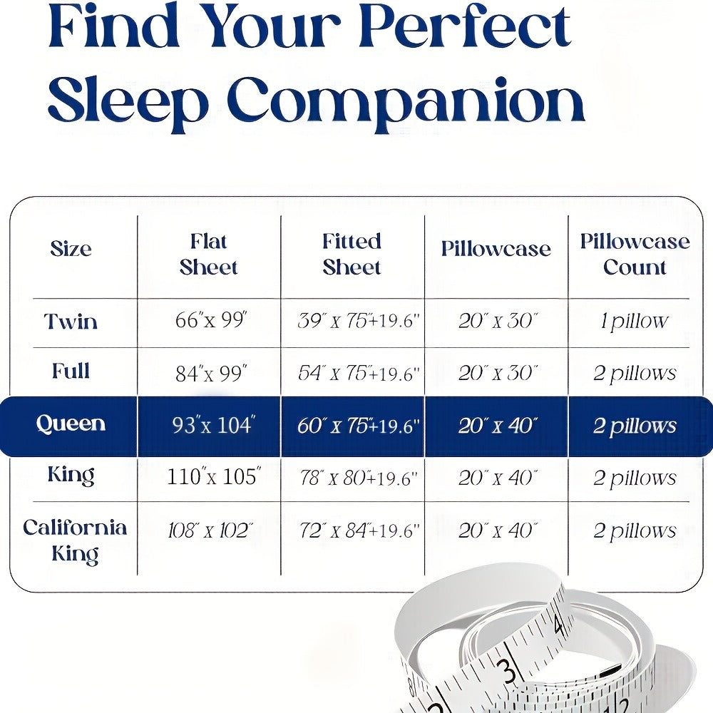 Cooling Bed Sheet Set 6 Piece Ultra Soft Deep Pocket 17 Inch Double Stitching for Hot Sleepers Twin Full Queen King Multiple Colors