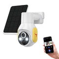 Solar Security Camera Wireless Outdoor 4G | 960P Color Night Vision PIR Motion Detection Two-Way Talk Cloud Storage | Battery Powered Home Security Camera 2.4GHz