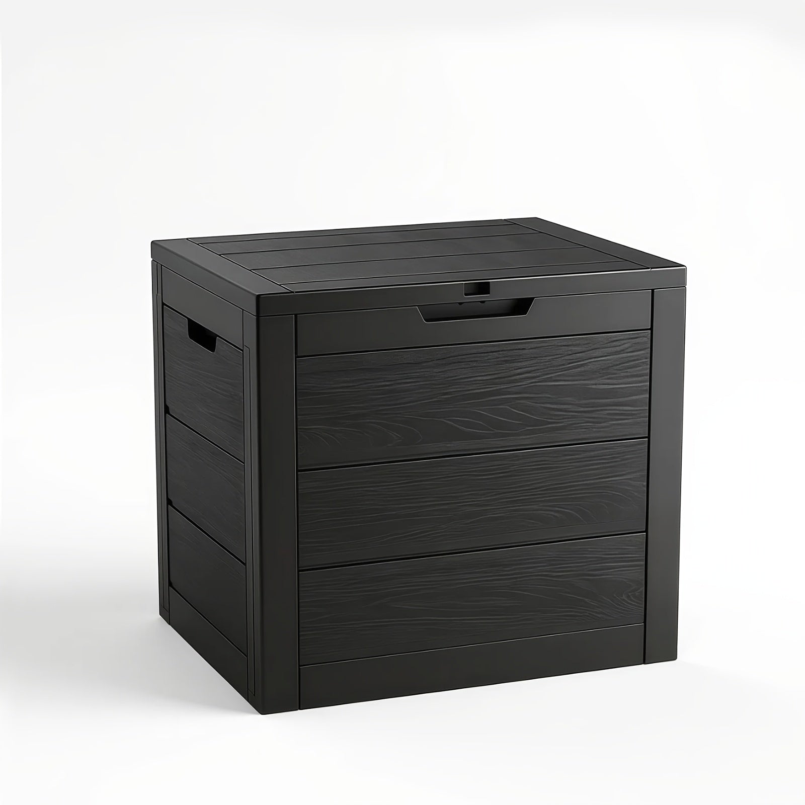Waterproof Deck Box Outdoor Storage Cabinet 35/75 Gallon ¨C Enhanced Version with Handles & Wheels | Large Patio Storage Box for Pool Accessories, Garden Tools & Outdoor Gear | Easy Assembly Lockable