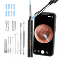 Wireless Ear Camera Ear Wax Removal Kit 1080P HD 6-LED ¨C App-Controlled Visual Ear Cleaner for Adults and Pets, Compatible with All Smartphones, Multiple Cleaning Heads, Portable Ear Scoop Tool