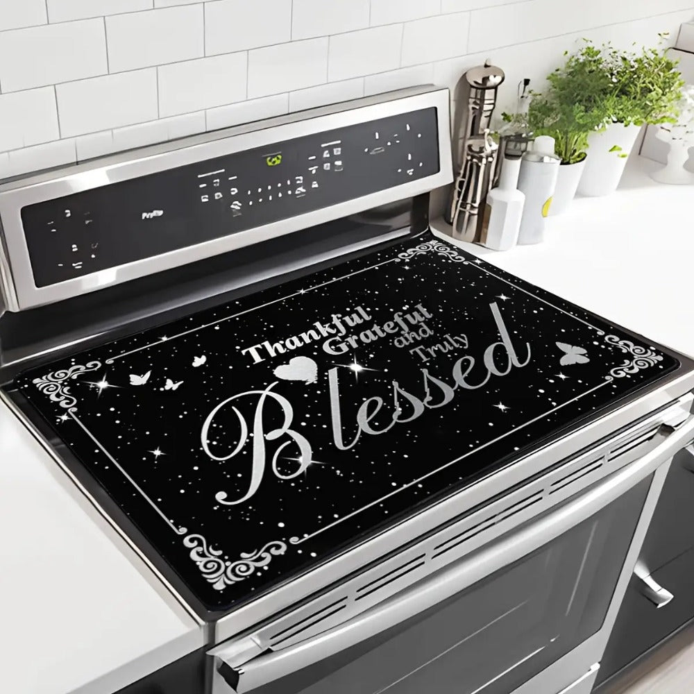 Glass Cooktop Protector Cover Heat Resistant Scratch Proof Appliance Mat for Stove Oven Dishwasher Washing Machine Dryer Top Expands Counter Space