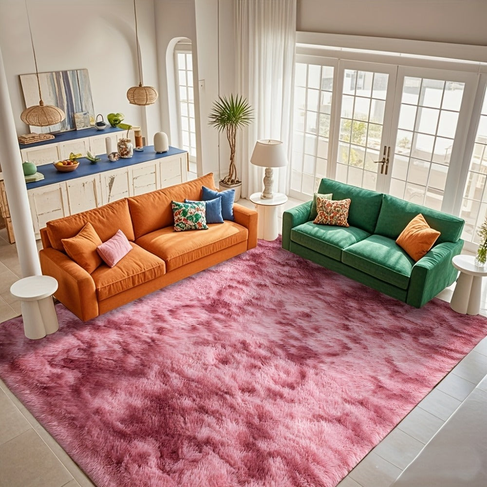 Fluffy Area Rug Large Soft Shag Carpet for Living Room Bedroom ¨C Non-Slip Ultra Thick Plush Floor Mat, Multiple Sizes & Colors, Home Decor