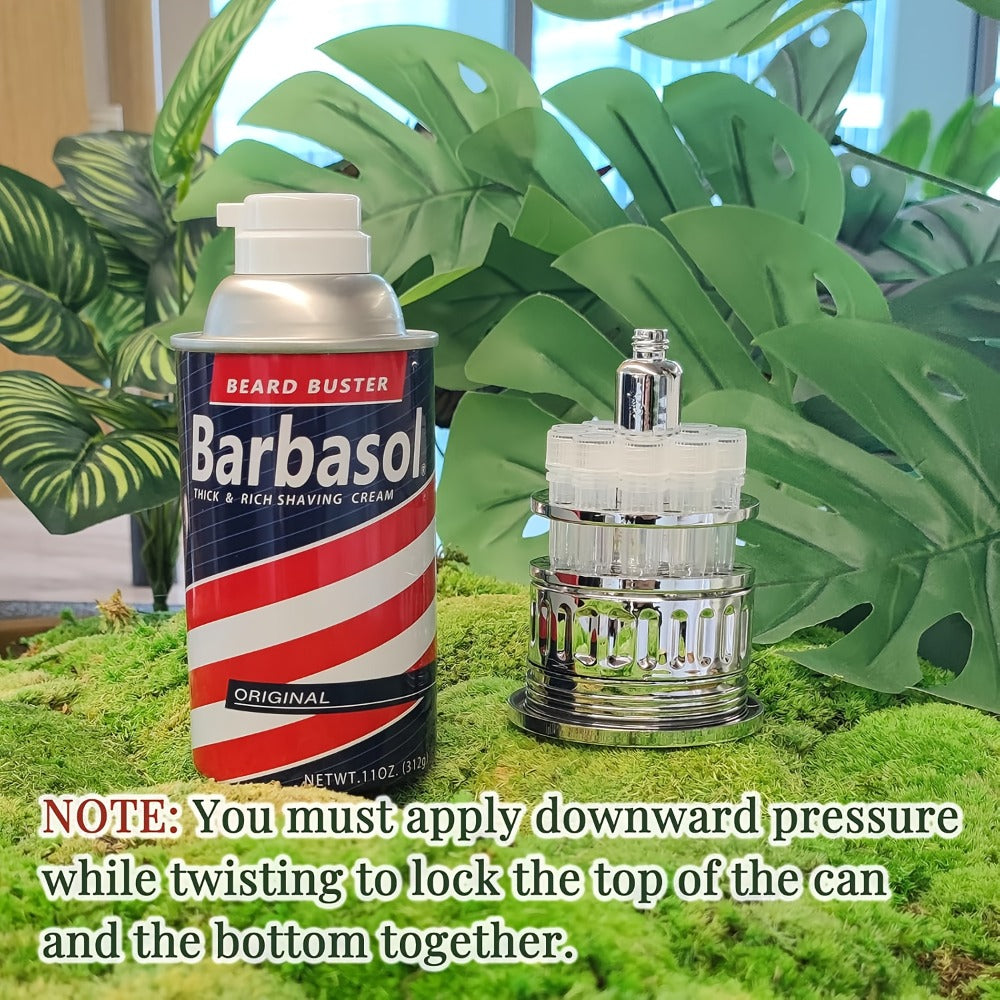 Dinosaur DNA Cryo Canister with Pop-Up Test Tube Rack - 10 DNA Sample Tubes, Movie Prop Replica, Collectible Dinosaur Gift for Fans & Collectors, Themed Party Tabletop Decor, Christmas Halloween Gift