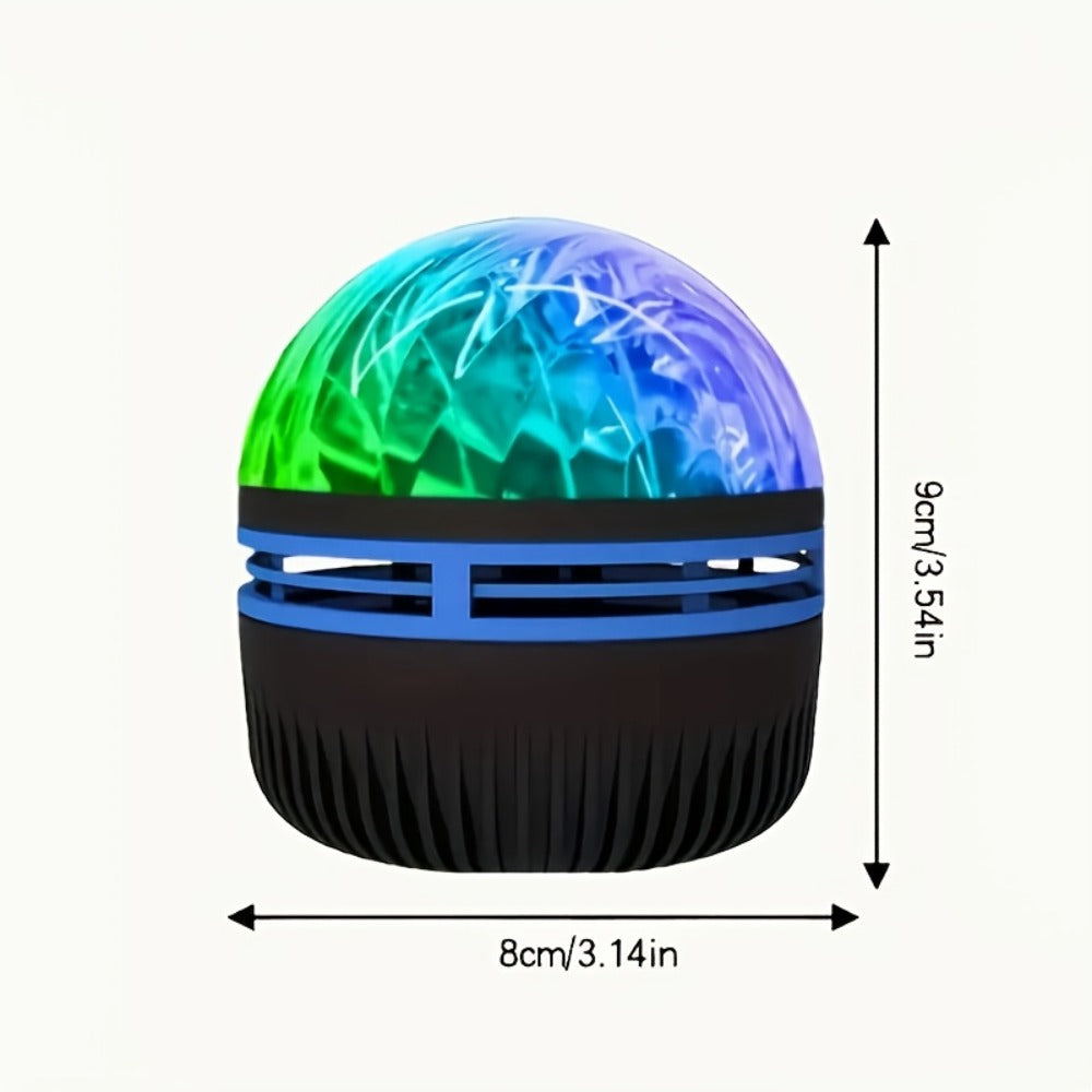 Galaxy Projector Night Light Aurora Projection Magic Ball Remote Control Multicolor Nebula LED USB Powered Dimmable for Bedroom Living Room Party Home Decor Christmas Valentine Gift