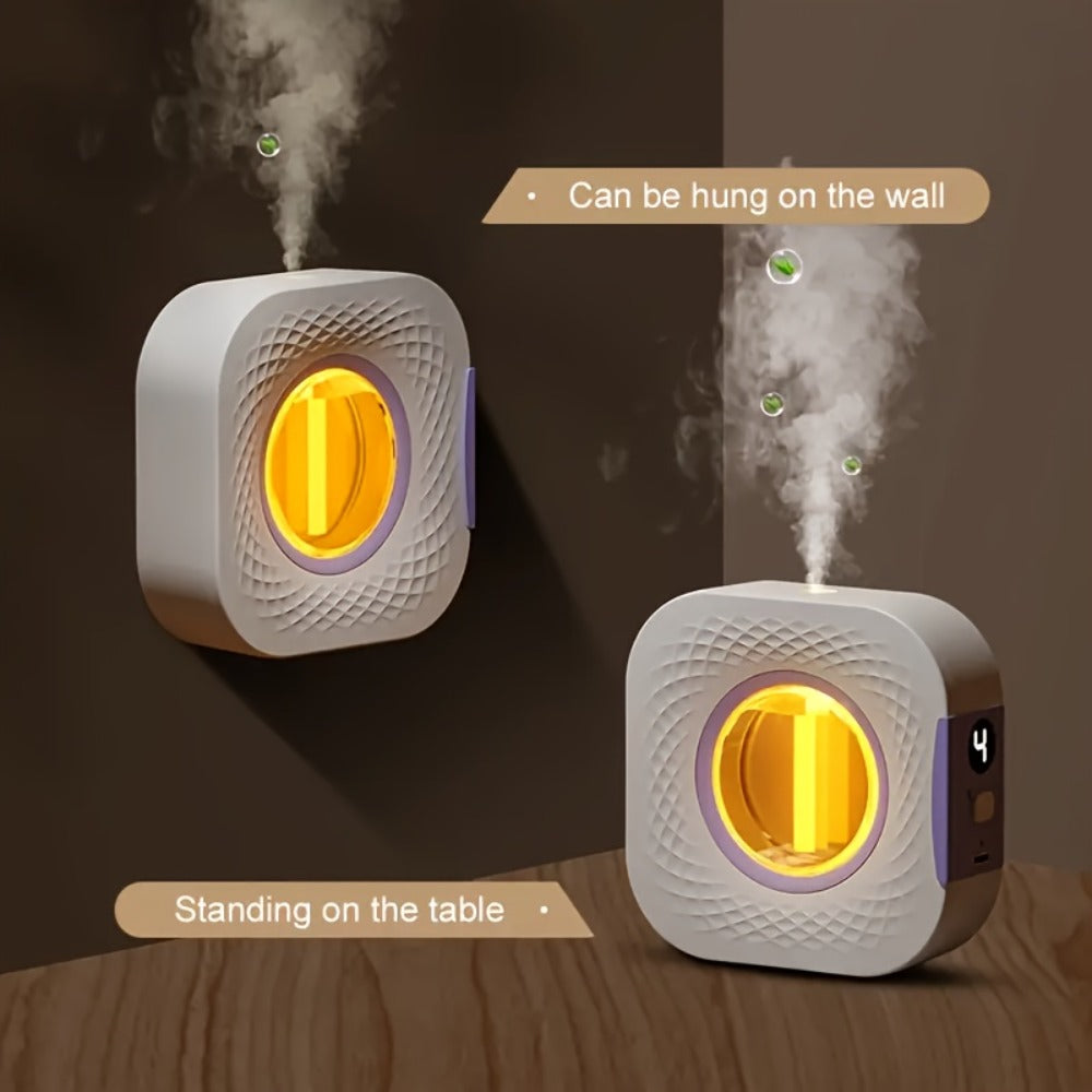 Aromatherapy Diffuser Spray Set with Essential Oils & Automatic Timer | Air Humidifier & Room Freshener for Bedroom, Bathroom, Car & Pet Room, Long-Lasting Fragrance & Odor Eliminator, 3 or 6 Bottles