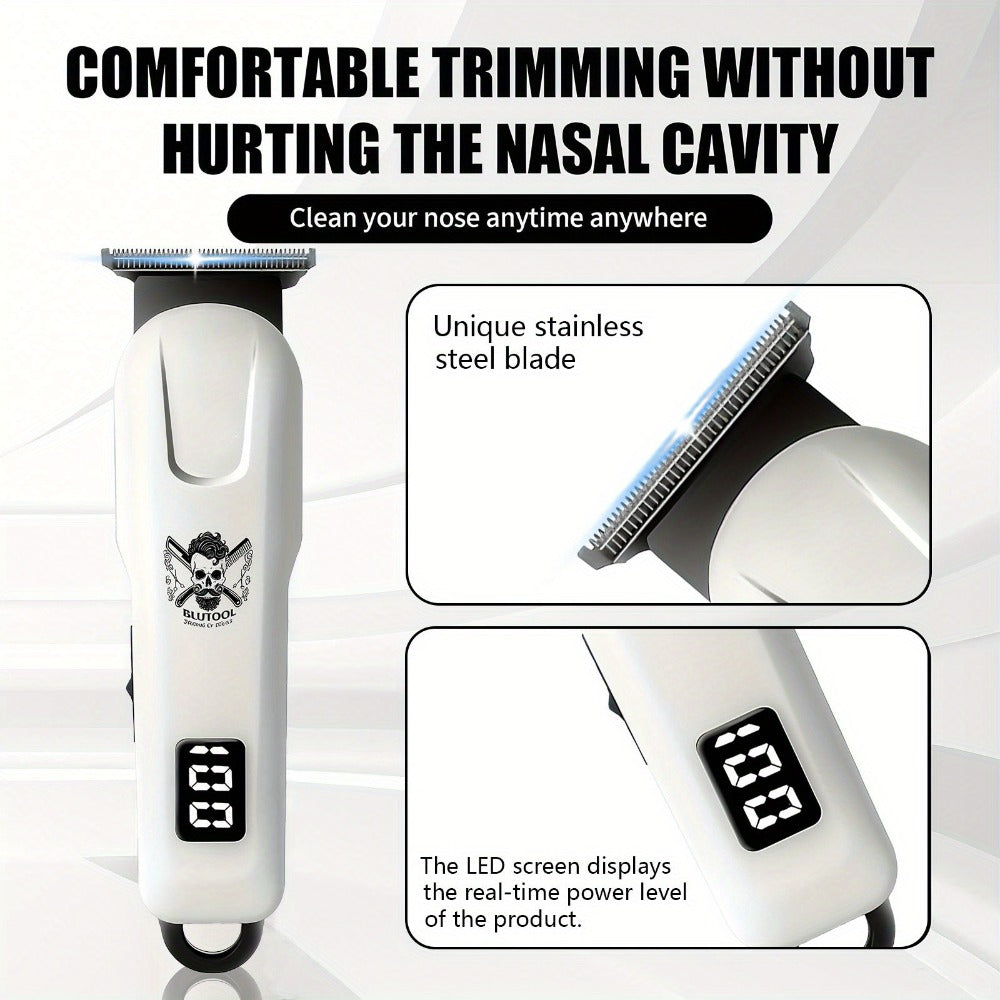 Electric Grooming Kit Hair Clipper & Razor Set USB Rechargeable with Digital Screen - 2 & 3 Piece Sets for Home Use & Salons, Professional Hair Trimmer, Great Gift for Father's Day, Birthday & Christmas