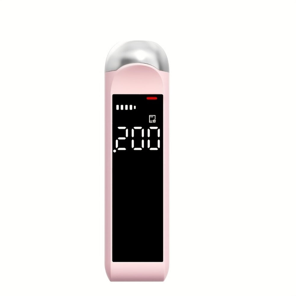 Rechargeable Breathalyzer Alcohol Tester ¨C Professional Digital Breath Alcohol Detector, Portable Personal Breathalyzer with LCD Display, Available in Green, Black & Pink