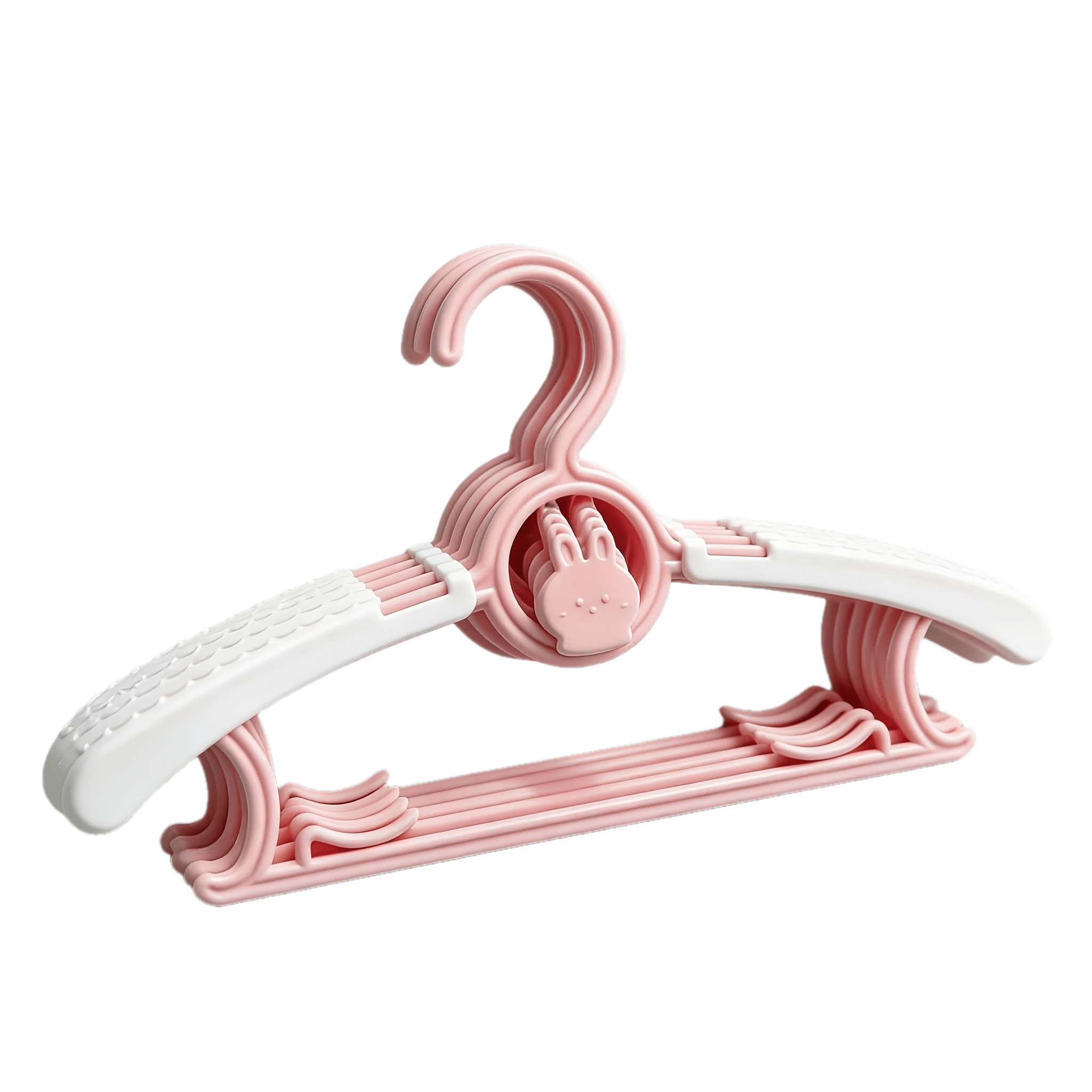Baby Clothes Hangers Non-Slip Adjustable 11-14 Inch Kids Hangers Space Saving Stackable Toddler Infant Closet Hangers for Nursery Bedroom Wardrobe Organization