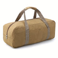 Heavy Duty Canvas Tool Bag with Zipper, Large Capacity Tool Organizer Tote for Mechanics, Electricians & Carpenters, Portable Storage Bag for Wrenches, Screwdrivers, Nails & Hand Tools