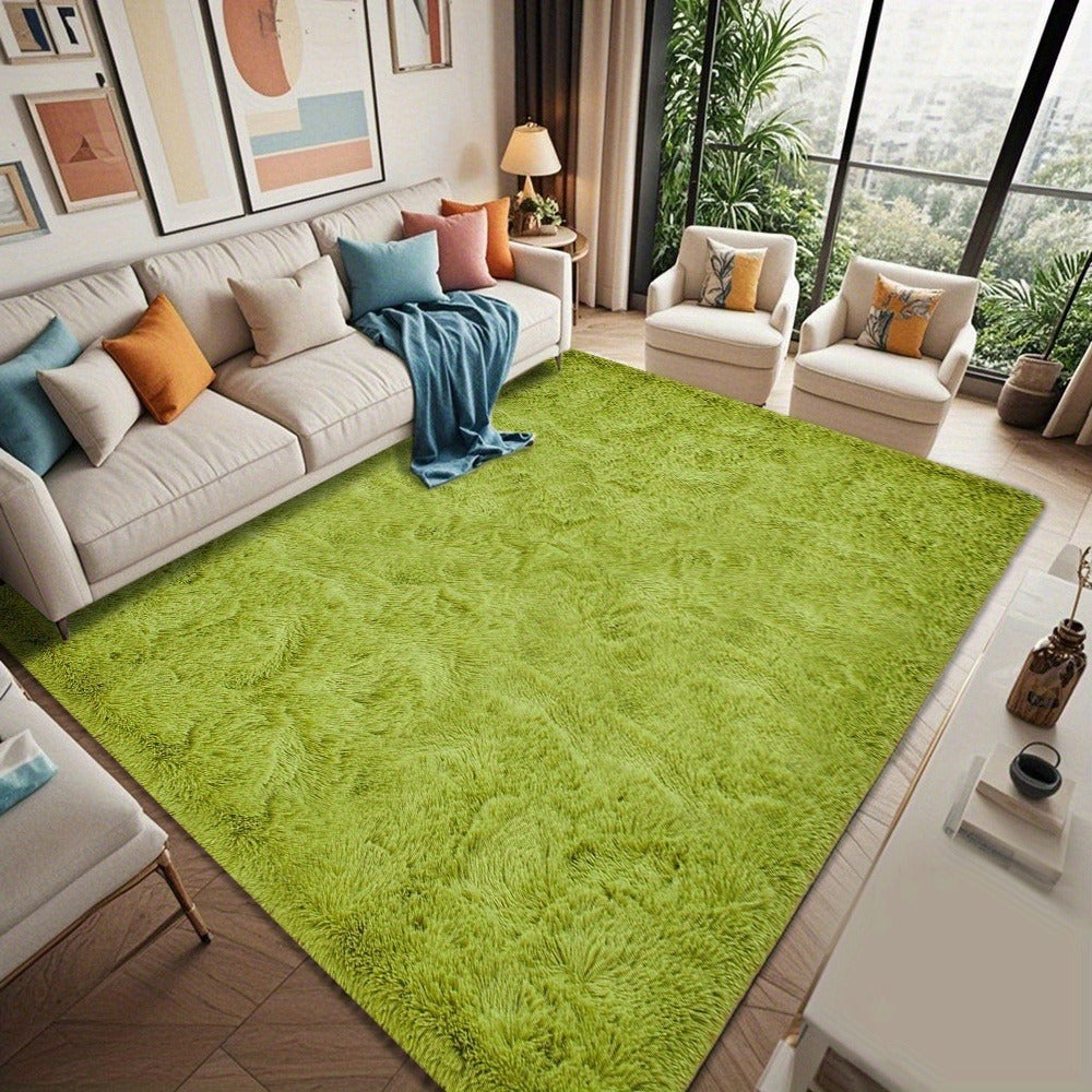Fluffy Area Rug Large Soft Shag Carpet for Living Room Bedroom ¨C Non-Slip Ultra Thick Plush Floor Mat, Multiple Sizes & Colors, Home Decor