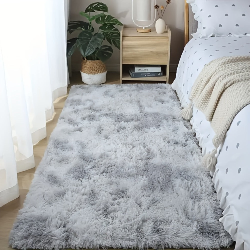 Non-Slip Area Rug Fluffy Soft Carpet - Modern Home Decor Floor Mat for Living Room, Bedroom, Kitchen & Bathroom | Easy Clean Cute Plush Rug in Multiple Colors & Sizes | Indoor Anti-Slip Floor Decoration