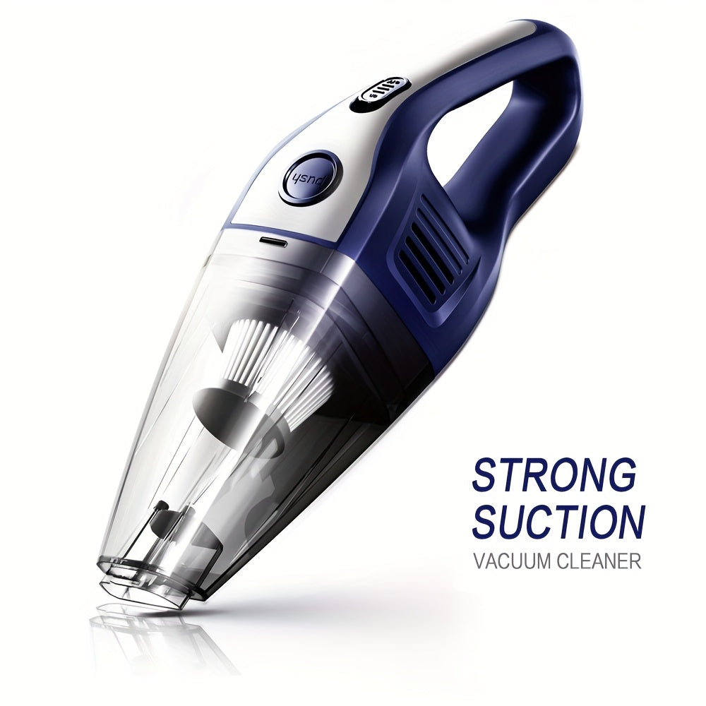 Handheld Cordless Vacuum Cleaner with Powerful Suction ¨C Portable USB Rechargeable Mini Vacuum with Multiple Accessories for Car, Home, Office & Tight Spaces