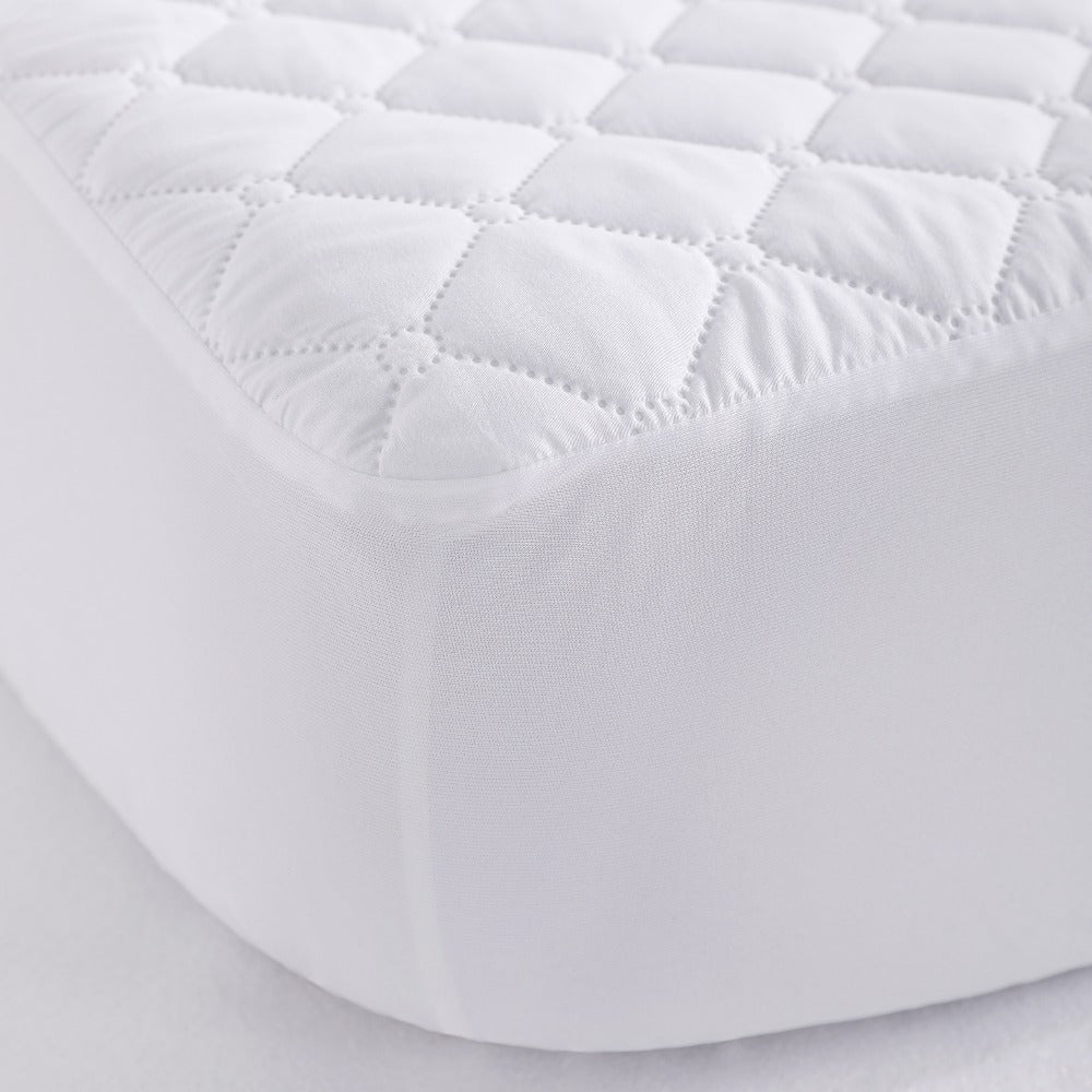Mini Crib Mattress Protector Fitted Sheet 2 Pack ¨C Quilted Breathable No Noise Baby Mattress Cover | 100% Polyester Protective Play Mat for Standard & Mini Crib | Coffee, Black & Yellow