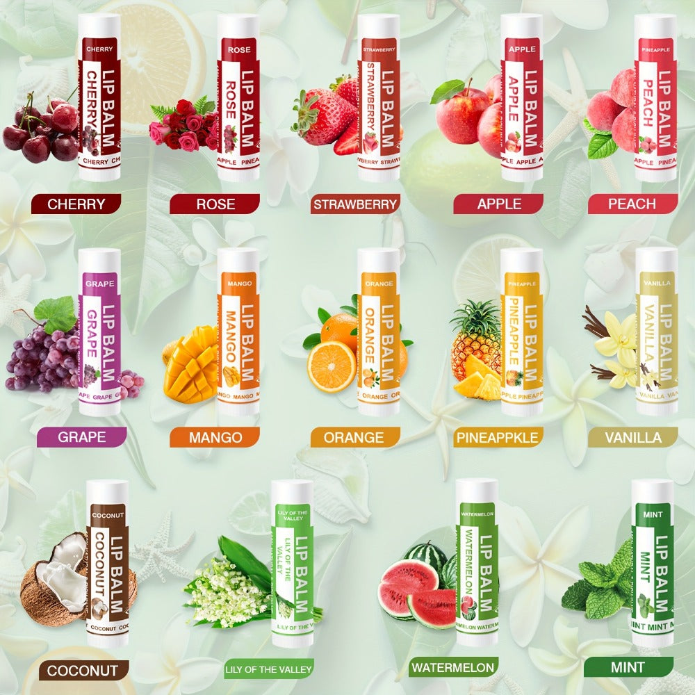 Lipstick Bulk Set 112pcs 14 Flavors - Moisturizing Lip Balm 0.15oz Mini Lipstick Assortment for Wedding Party Favors Gift Bags Wholesale Makeup Supplies - Fashion Lip Color Variety Pack