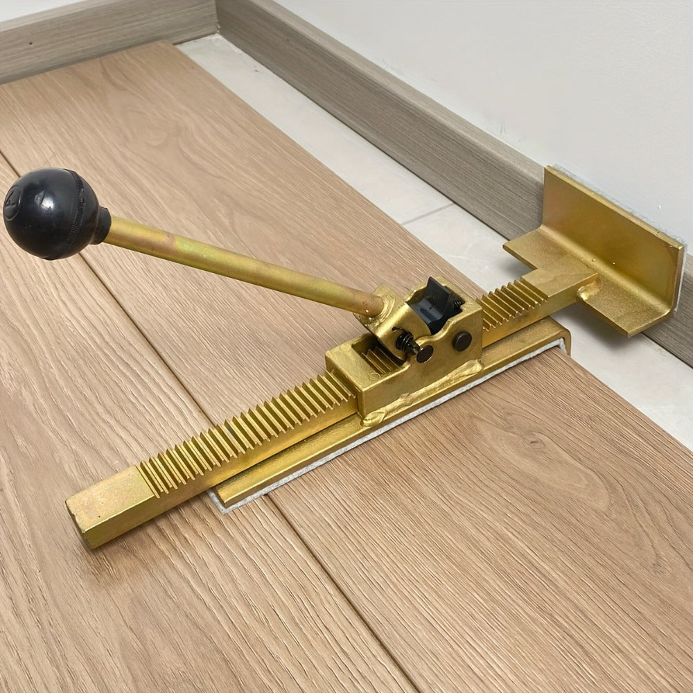Hardwood Flooring Jack & Positioning Tool for Installing & Straightening Hardwood Floors ¨C Professional Floor Installation Tool for Tongue & Groove, Laminate & Engineered Wood Flooring