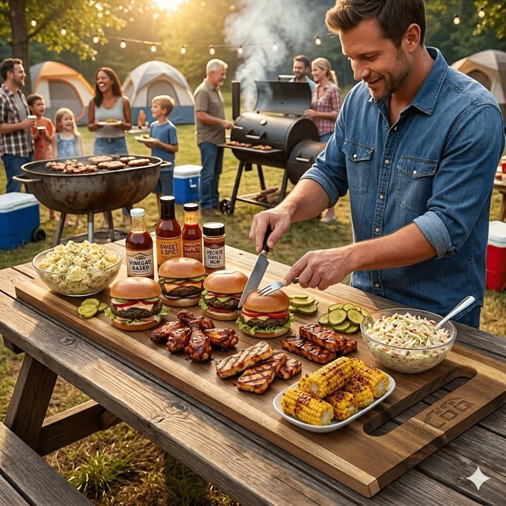 Charcuterie Board Extra Large 36x12 Inch Acacia Wood Cutting Board with Handles 3FT Rectangular Cheese Serving Platter Oversized Grazing Board for Meat Appetizers Party Entertaining Housewarming BBQ Gift