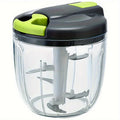 Vegetable Chopper with 3/5 Blades ¨C Multifunctional Onion Chopper, Food Dicer & Salad Cutter with Container | Kitchen Gadget Set for Potato, Carrot, Garlic