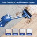 Cordless Vacuum Cleaner for Home ¨C Corded & Cordless 2-in-1, 180¡ã Foldable, LED Brush, High Suction, 40-Min Runtime, 38.58oz Dust Cup for Hardwood Floors, Seniors & Pregnant Women