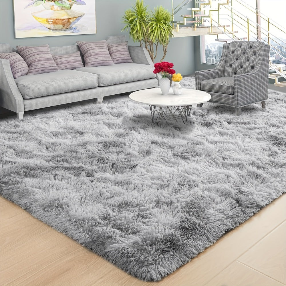 Non-Slip Area Rug Fluffy Soft Carpet - Modern Home Decor Floor Mat for Living Room, Bedroom, Kitchen & Bathroom | Easy Clean Cute Plush Rug in Multiple Colors & Sizes | Indoor Anti-Slip Floor Decoration