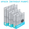 Vacuum Storage Bags with Electric Pump USB Wireless Space Saving Compression Bags for Clothes Blankets Duvets Pillows Bedding Travel Camping Wardrobe Organizer