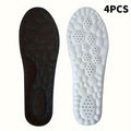 Shoe Insoles 2 Pairs Soft Cushion PU Sports Insoles for Men and Women Breathable Sweat-Absorbing Running Insoles Thickened Comfort Insoles for Standing Walking Training EU35-46