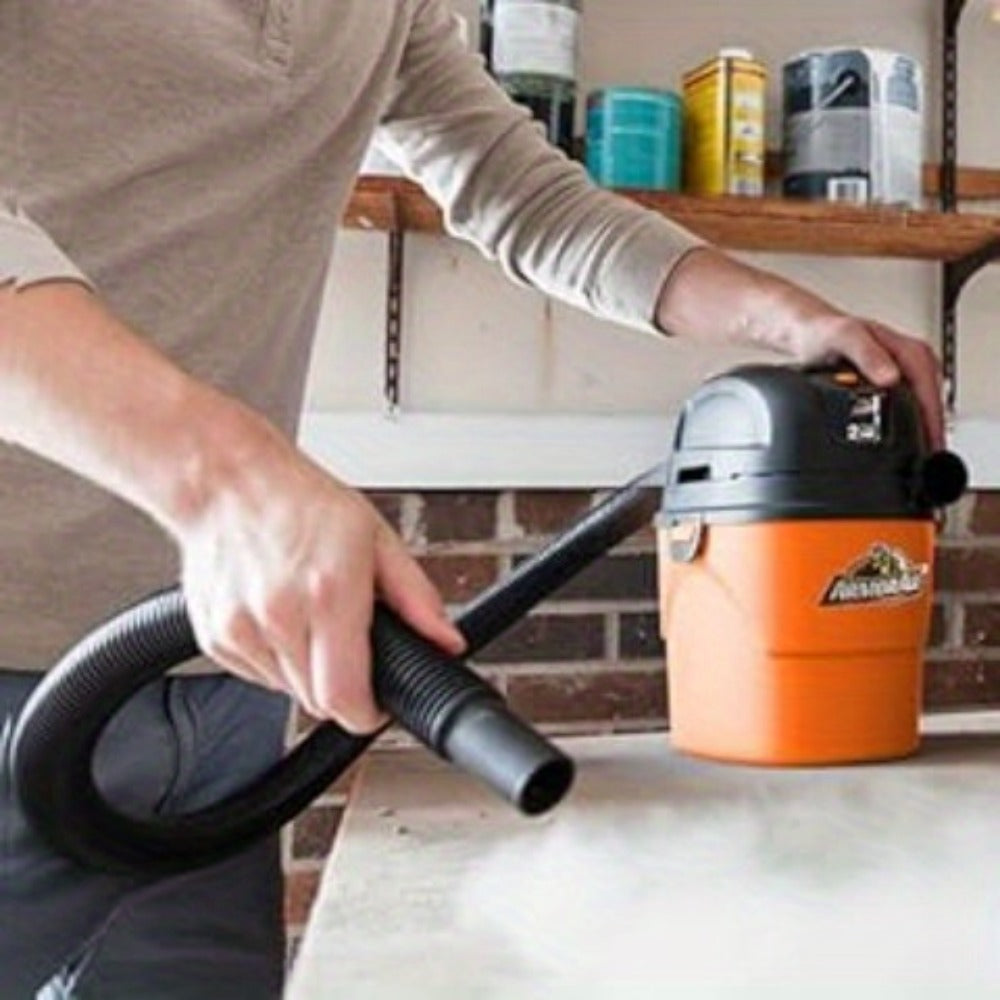 Portable Wet Dry Vacuum Cleaner 1.5 Gallon 2 Peak HP Shop Vac with Blower Function, Compact Car Interior Vacuum for Home Workshop Garage Auto Detailing