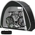 Bike Storage Shed Tent Outdoor Waterproof Bicycle Cover Shelter 210D Oxford PU4000 for 2-3 Bikes Lawn Mower Garden Tool Storage
