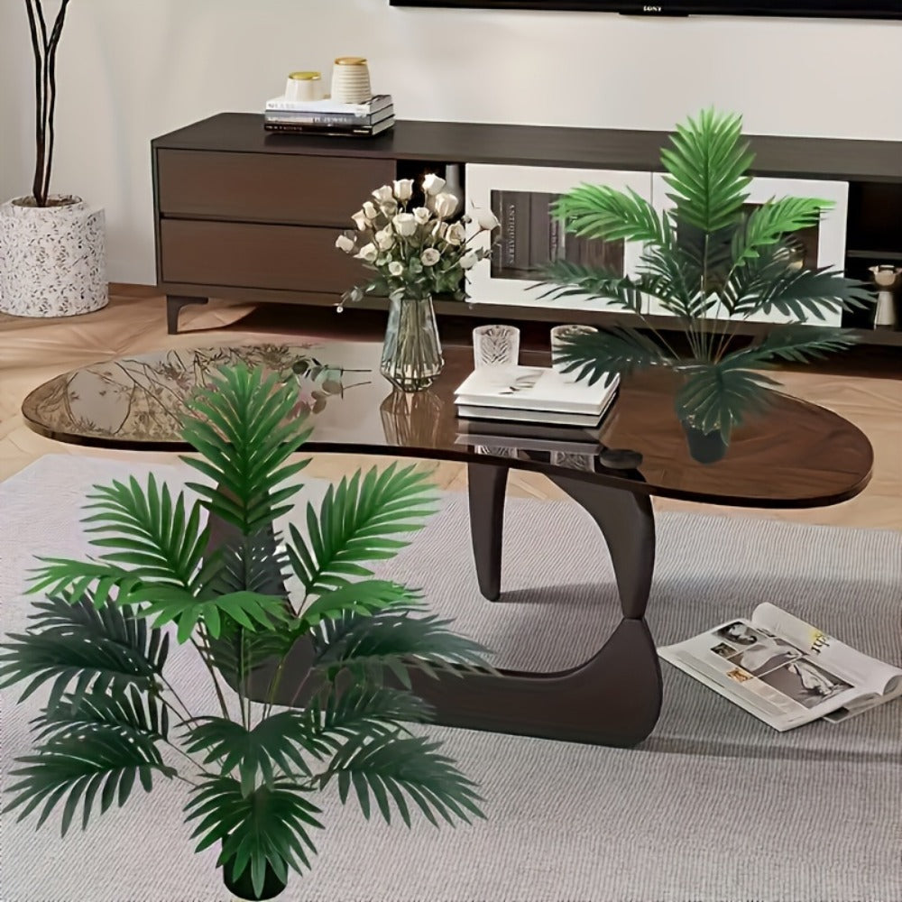 Realistic Artificial Plants 2pcs ¨C Lifelike Fake Plant Decor for Indoor & Outdoor, Home, Wedding, Garden & Festival Celebrations, Elegant Faux Greenery Decoration Set