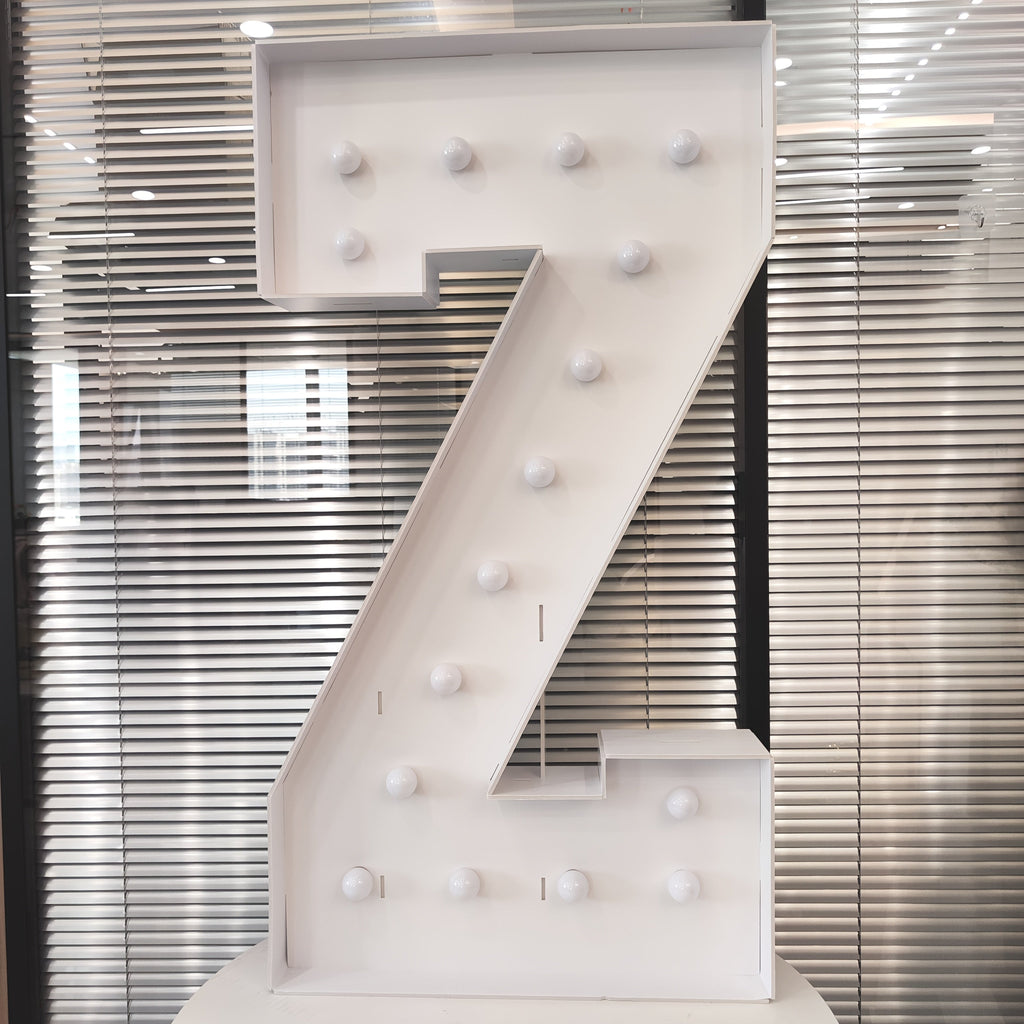 LED Letter Lights 4FT Tall Marquee Letter Lights A-Z Alphabet Light Up Letters with Cool White LED for Wedding, Birthday, Party, Proposal & Graduation Decor