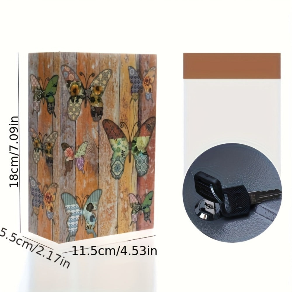 Hidden Book Safe Storage Box with Key Lock ¨C Diversion Book Piggy Bank for Money Jewelry Secret Valuables Home Decor