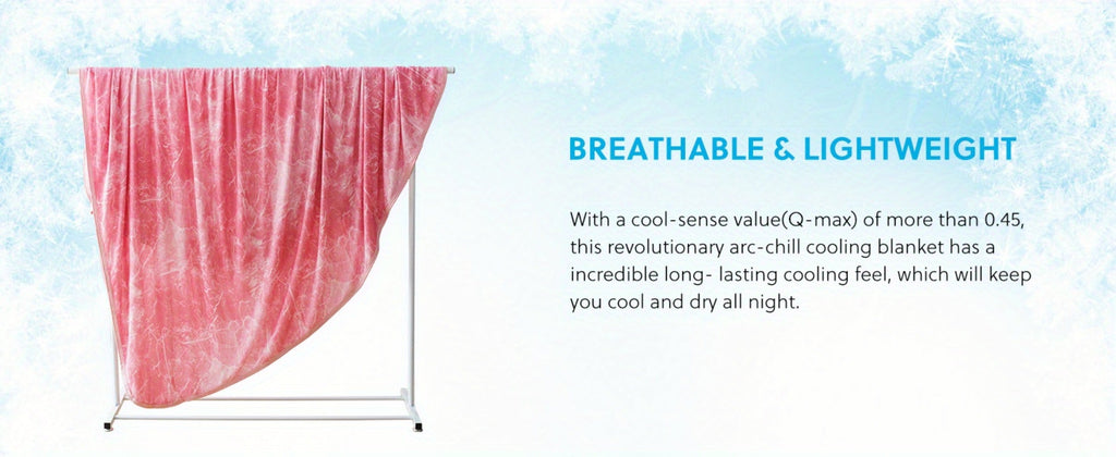 Cooling Blanket Summer Quilt - Breathable Moisture-Wicking Thin Blanket 30% Polyester 70% Nylon, Physical Cooling for Bedroom Office Dorm, Tie-Dye & Pattern Designs