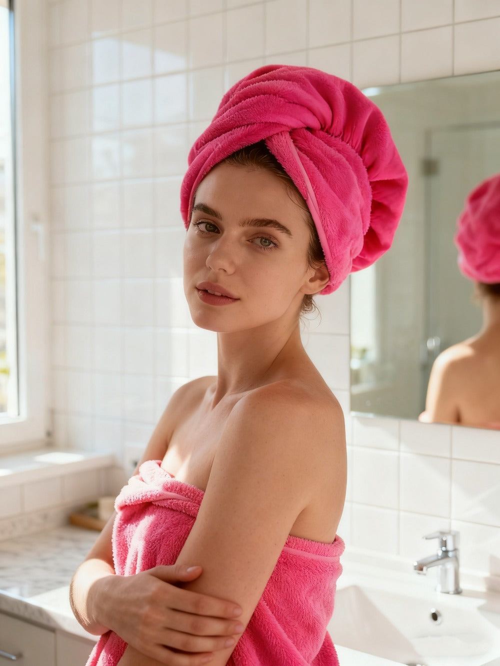 Coral Velvet Bath Towel Set 18pcs ¨C 4 Bath Towels 4 Hand Towels 10 Washcloths Hotel Quality Soft Absorbent