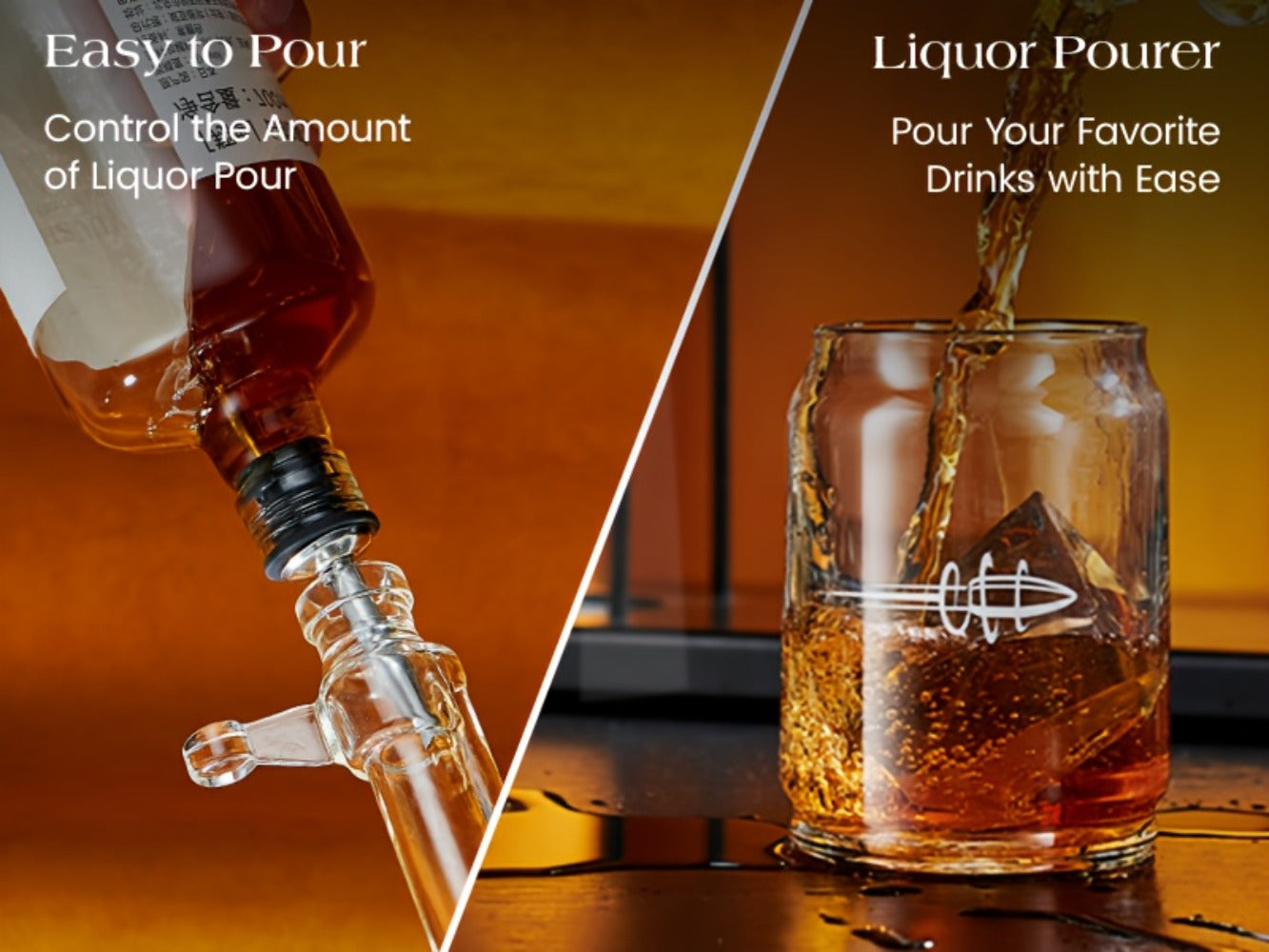 AK-47 Whiskey Gun Decanter Set with Detachable Magazine and Two 6.75oz Glasses, 17.6oz Liquor Dispenser Military Style Home Bar Decanter, Unique Birthday Anniversary Father's Day Gift for Men Dad