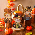 Halloween Autumn Tiered Tray Decor Set 3pcs Rustic Farmhouse Pumpkin Signs