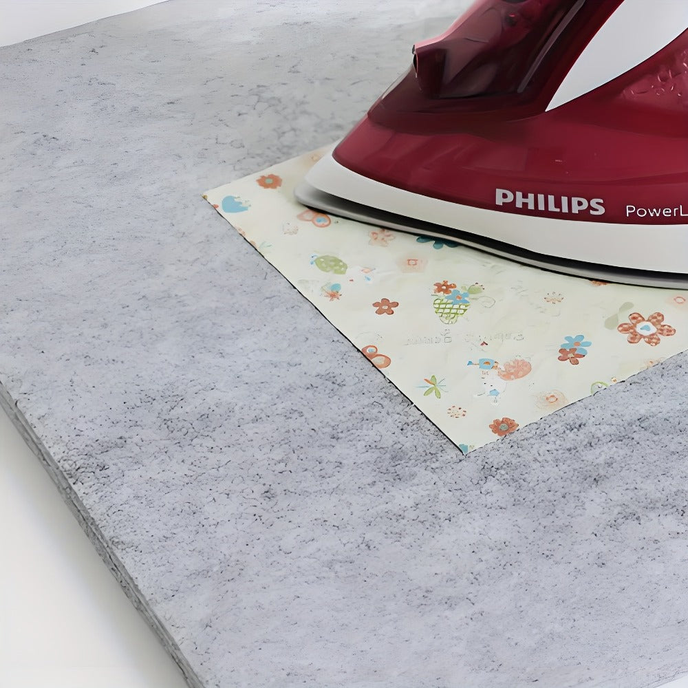 Ironing Pad Heat Resistant Felt Ironing Mat Non-Slip Portable Ironing Board Cover for Tabletop Countertop Quilting Sewing Laundry Steaming Apartment Dorm Dark Gray